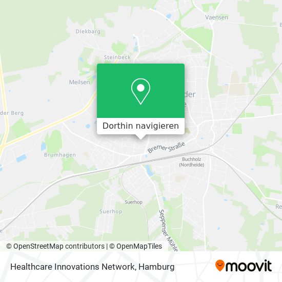 Healthcare Innovations Network Karte