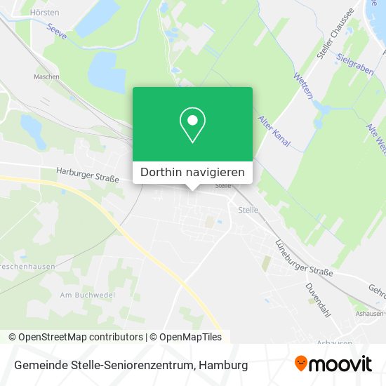 Gemeinde Stelle-Seniorenzentrum Karte