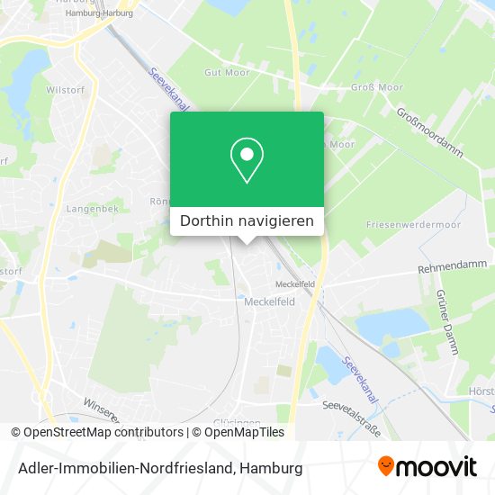 Adler-Immobilien-Nordfriesland Karte