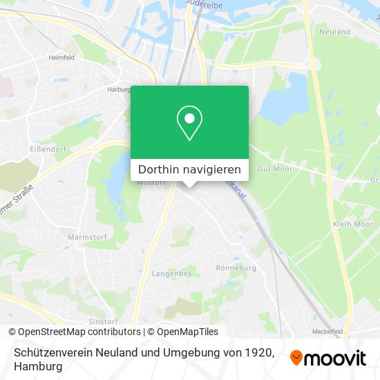 Schützenverein Neuland und Umgebung von 1920 Karte