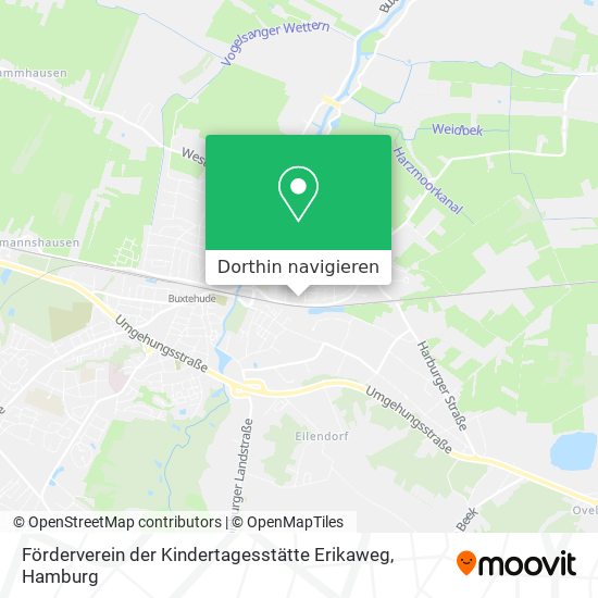 Förderverein der Kindertagesstätte Erikaweg Karte