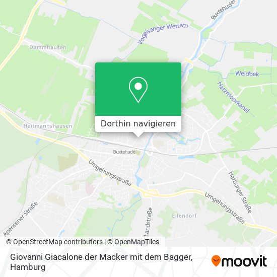 Giovanni Giacalone der Macker mit dem Bagger Karte