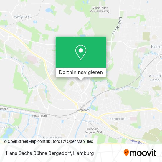 Hans Sachs Bühne Bergedorf Karte