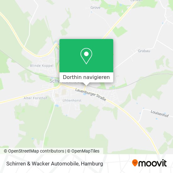 Schirren & Wacker Automobile Karte
