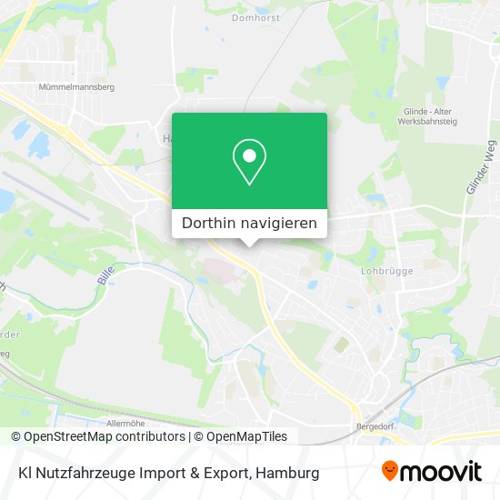 Kl Nutzfahrzeuge Import & Export Karte