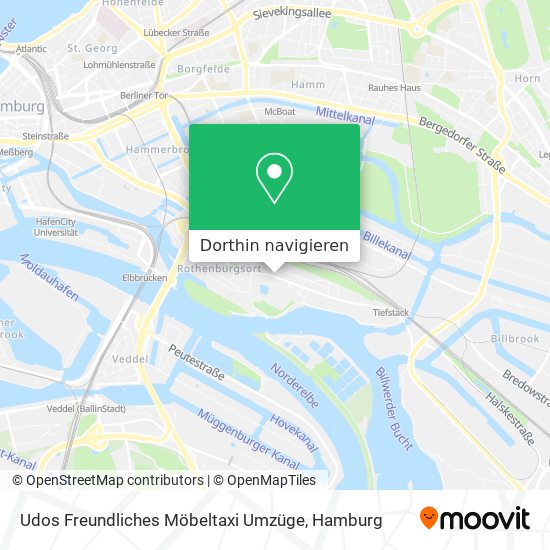 Udos Freundliches Möbeltaxi Umzüge Karte