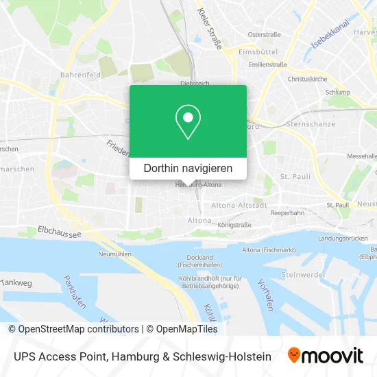 UPS Access Point Karte