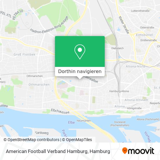 American Football Verband Hamburg Karte