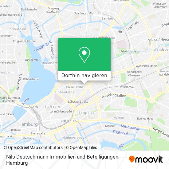 Nils Deutschmann Immobilien und Beteiligungen Karte