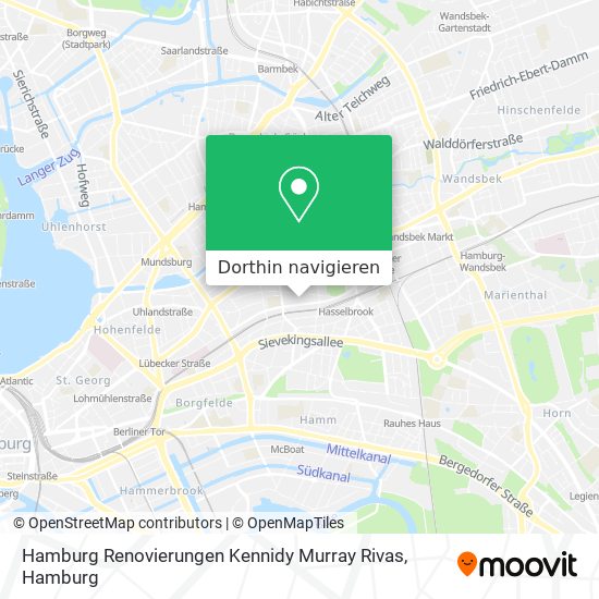 Hamburg Renovierungen Kennidy Murray Rivas Karte