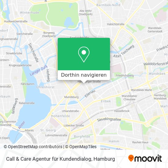 Call & Care Agentur für Kundendialog Karte
