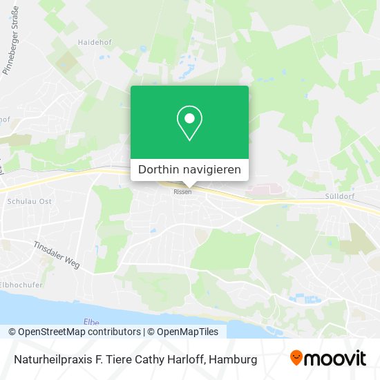 Naturheilpraxis F. Tiere Cathy Harloff Karte