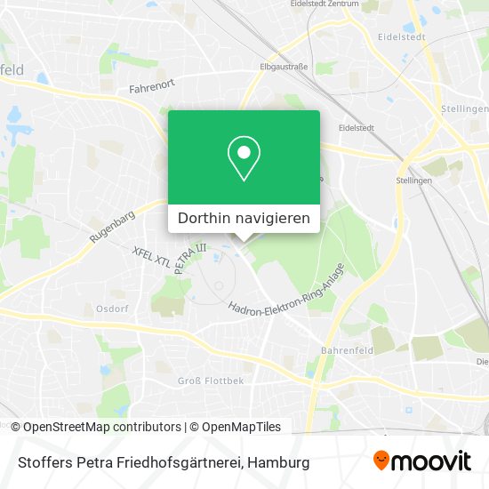 Stoffers Petra Friedhofsgärtnerei Karte