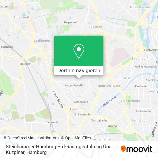 Steinhammer Hamburg Erd-Raumgestaltung Ünal Kuzpinar Karte