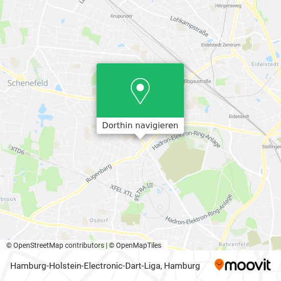 Hamburg-Holstein-Electronic-Dart-Liga Karte