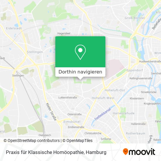 Praxis für Klassische Homöopathie Karte