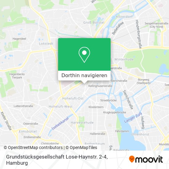 Grundstücksgesellschaft Lose-Haynstr. 2-4 Karte