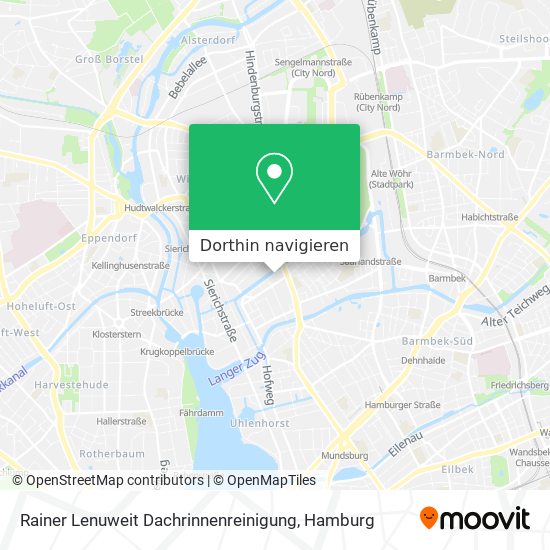 Rainer Lenuweit Dachrinnenreinigung Karte