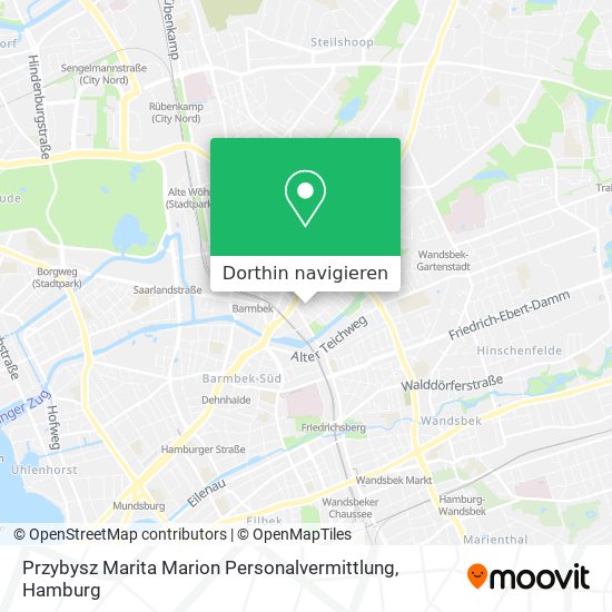 Przybysz Marita Marion Personalvermittlung Karte