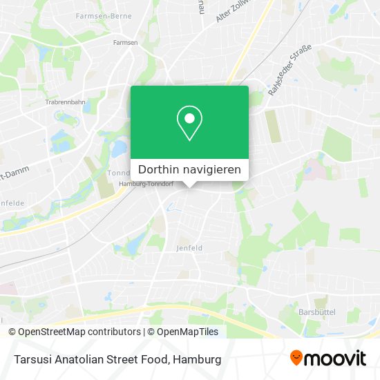 Tarsusi Anatolian Street Food Karte