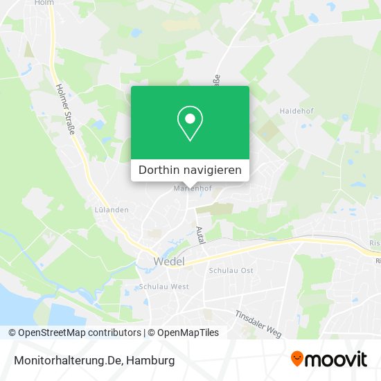 Monitorhalterung.De Karte