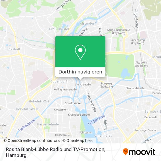 Rosita Blank-Lübbe Radio und TV-Promotion Karte