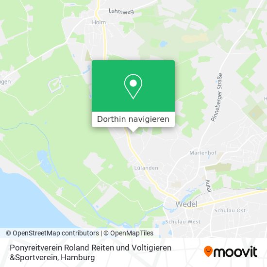 Ponyreitverein Roland Reiten und Voltigieren &Sportverein Karte