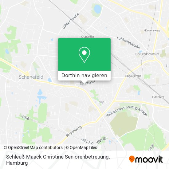 Schleuß-Maack Christine Seniorenbetreuung Karte