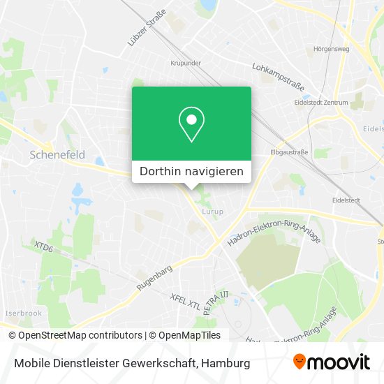 Mobile Dienstleister Gewerkschaft Karte