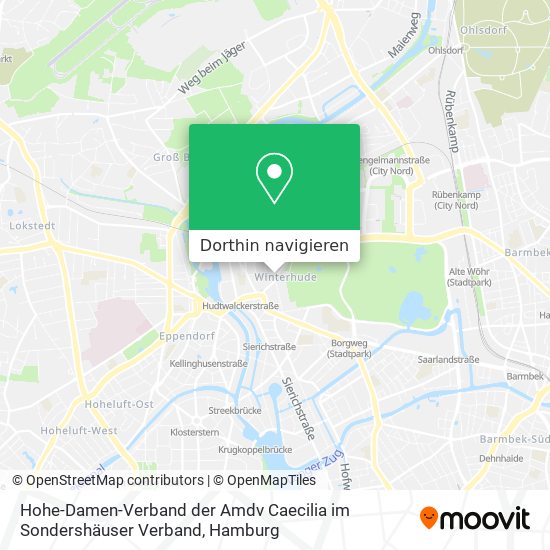 Hohe-Damen-Verband der Amdv Caecilia im Sondershäuser Verband Karte