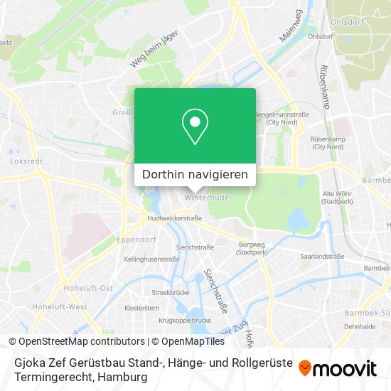 Gjoka Zef Gerüstbau Stand-, Hänge- und Rollgerüste Termingerecht Karte