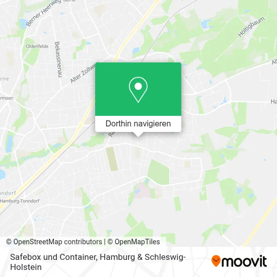 Safebox und Container Karte