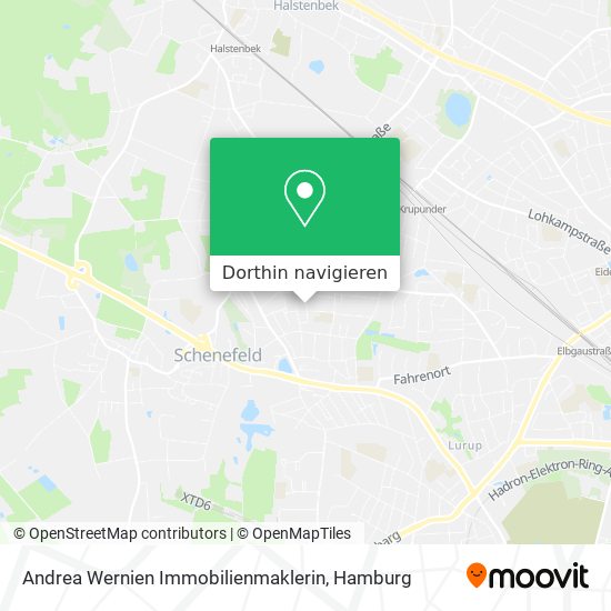 Andrea Wernien Immobilienmaklerin Karte