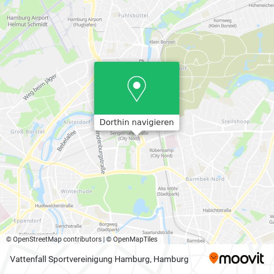 Vattenfall Sportvereinigung Hamburg Karte