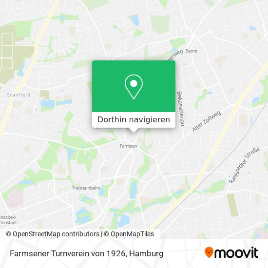 Farmsener Turnverein von 1926 Karte