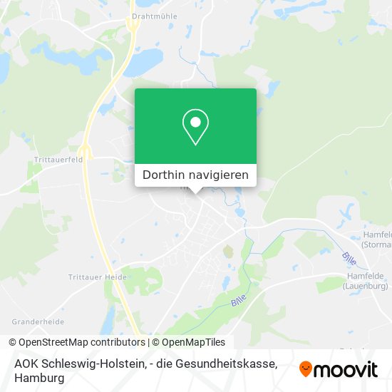 AOK Schleswig-Holstein, - die Gesundheitskasse Karte