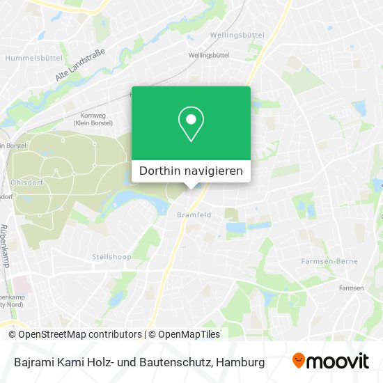 Bajrami Kami Holz- und Bautenschutz Karte