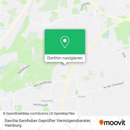Sascha Gernhuber Geprüfter Vermögensberater Karte