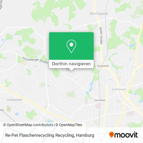 Re-Pet Flaschenrecycling Recycling Karte