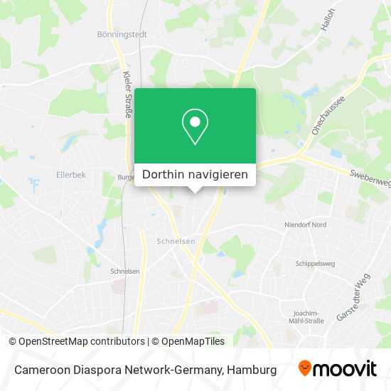Cameroon Diaspora Network-Germany Karte