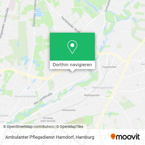 Ambulanter Pflegedienst Hamdorf Karte