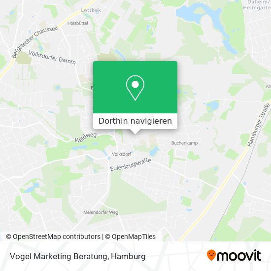 Vogel Marketing Beratung Karte