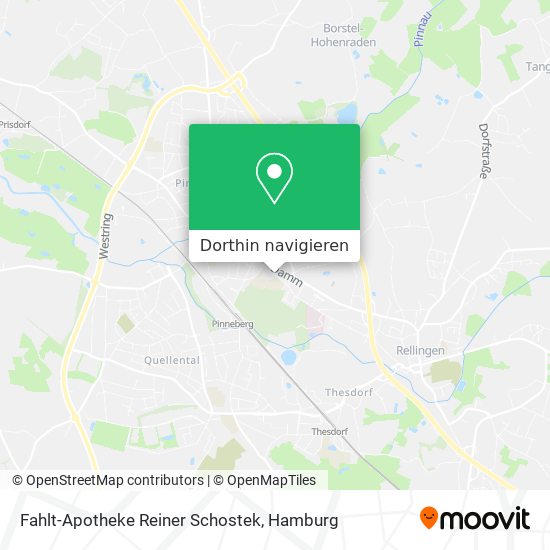 Fahlt-Apotheke Reiner Schostek Karte
