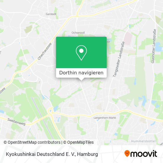 Kyokushinkai Deutschland E. V. Karte