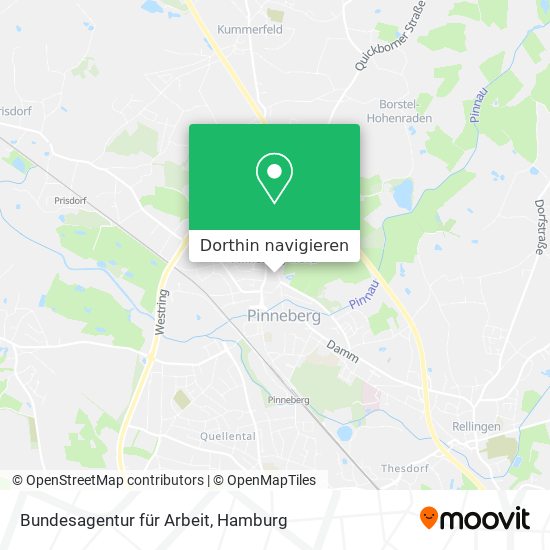 Bundesagentur für Arbeit Karte