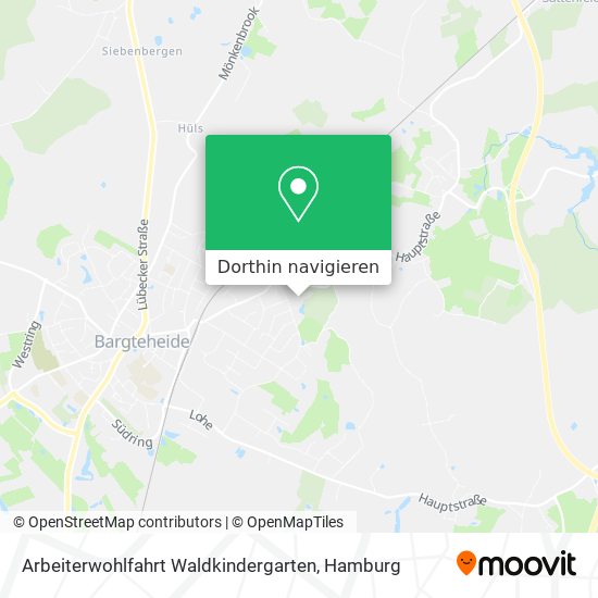 Arbeiterwohlfahrt Waldkindergarten Karte