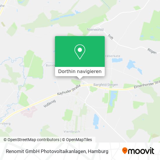 Renomit GmbH Photovoltaikanlagen Karte