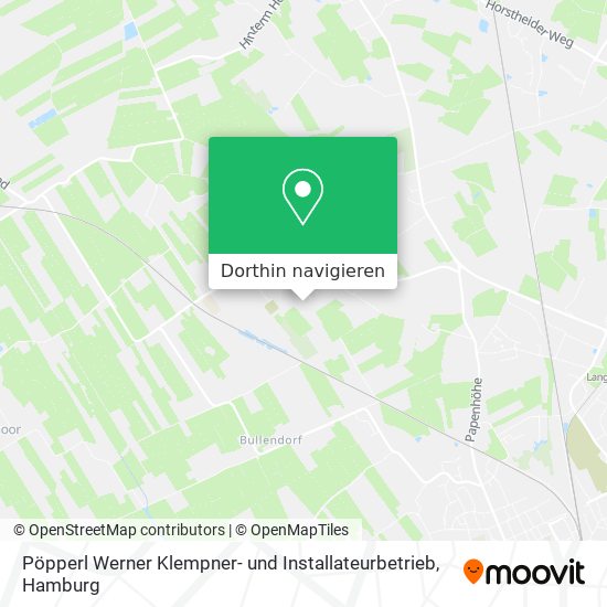 Pöpperl Werner Klempner- und Installateurbetrieb Karte