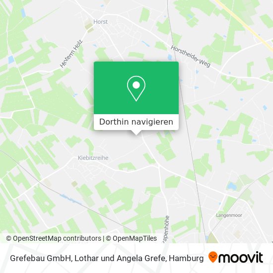Grefebau GmbH, Lothar und Angela Grefe Karte