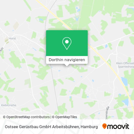 Ostsee Gerüstbau GmbH Arbeitsbühnen Karte